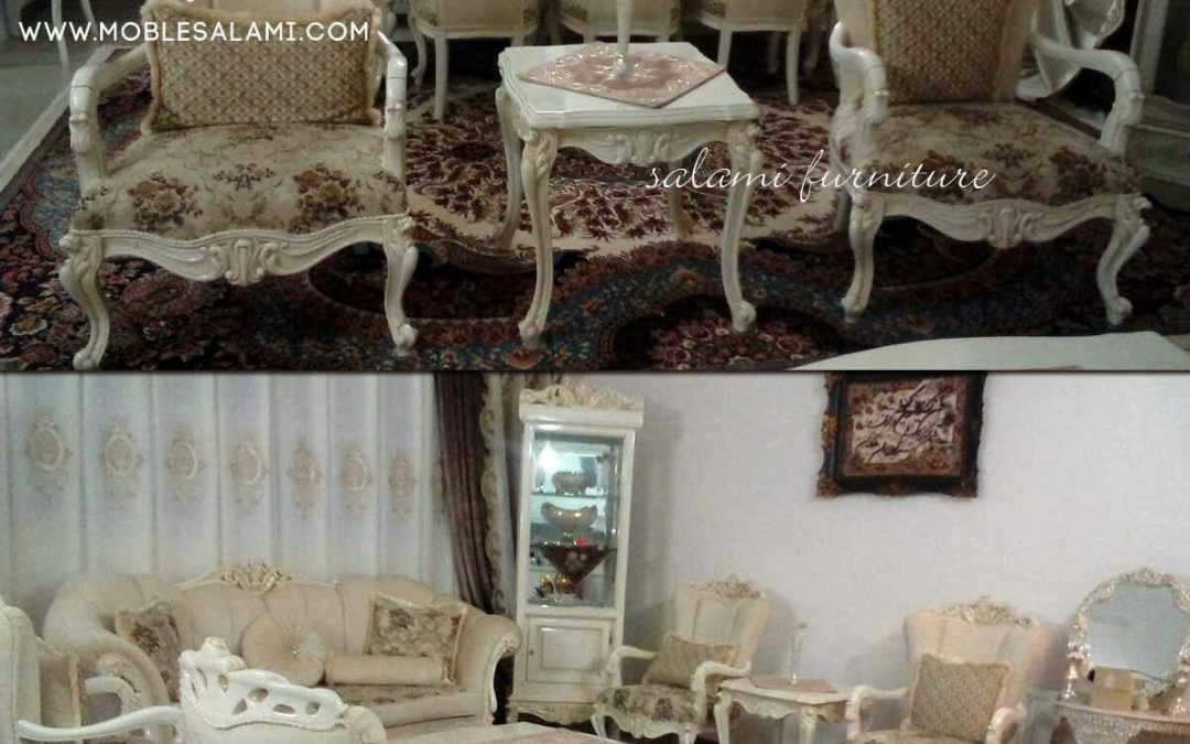 چیدمان مبل کلاسیک ساغر